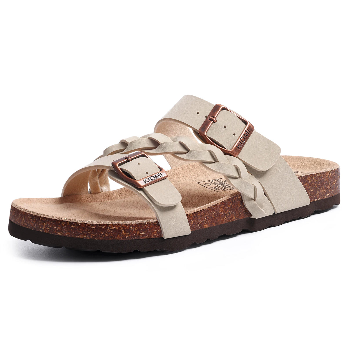 Women's Cork Footbed Sandals with Arch Support