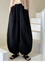 Women's High-Waist Loose Lantern Pants