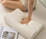 Memory Foam Neck Pillow – Orthopedic Comfort & Pain Relief