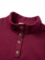 Men’s Casual Henley Pullover