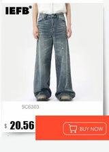 Vintage Camouflage Wide-Leg Men's Jeans