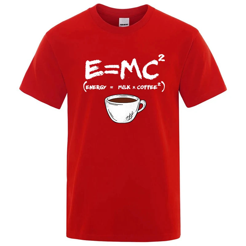 Energy = Milk + Coffee Graphic Tee