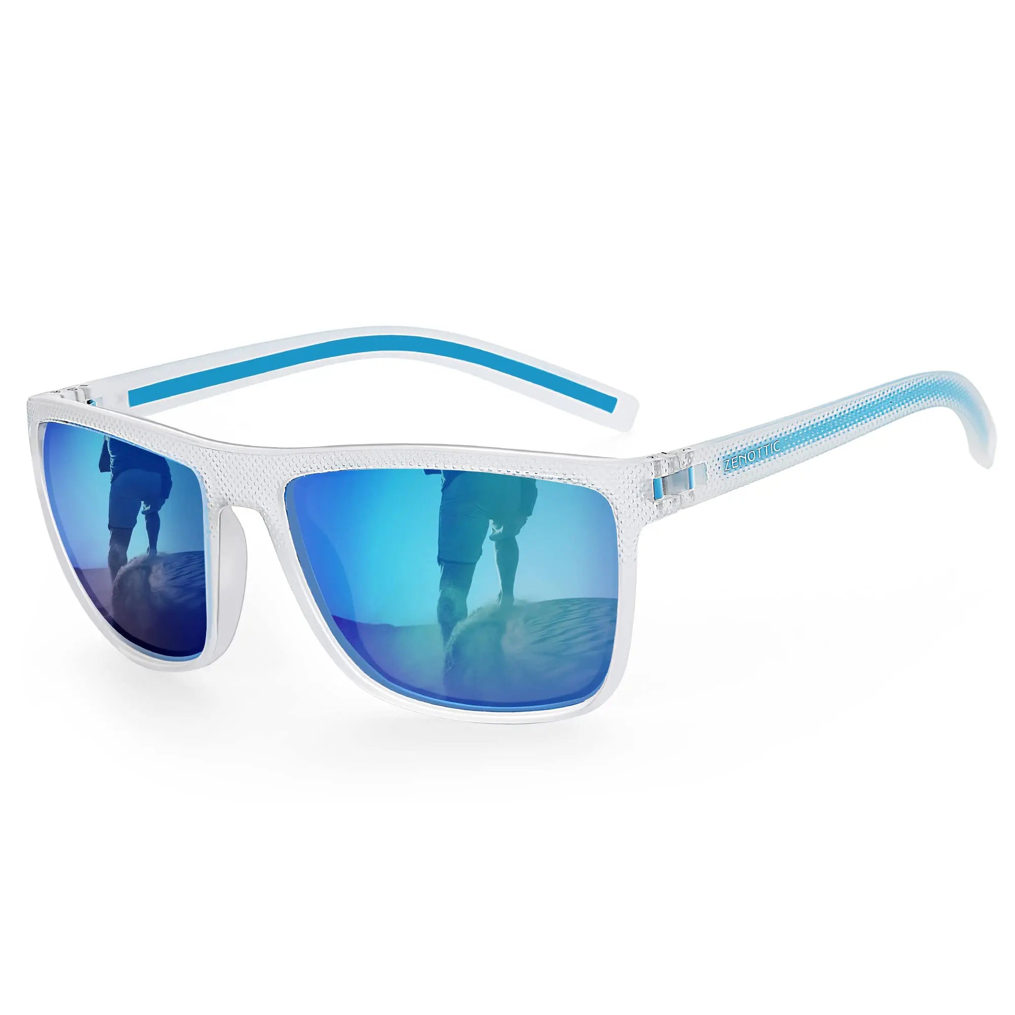 Zenottic Men's Polarized Sunglasses – UV400 TR90 Frame