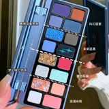 Qianyan 16-Color Eyeshadow Palette – Glitter, Matte & Shimmer