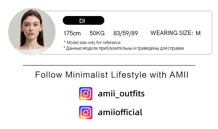 AMII Minimalist 2025 Autumn New Arrival Pants Minimalism Retro Casual Office Lady Pure Cotton Jeans Women Denim Trouser 12543141