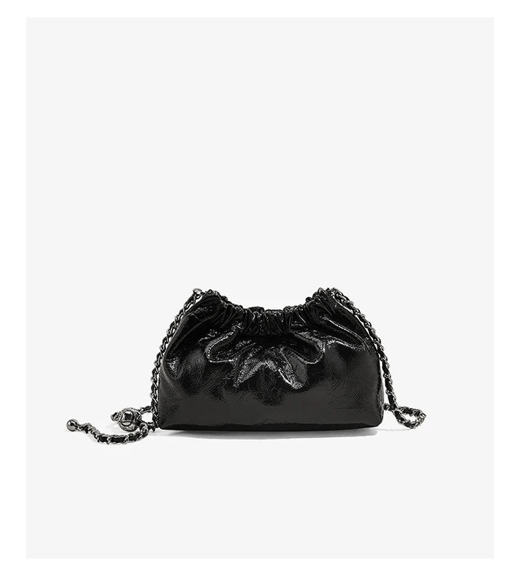 FOXER Genuine Leather Women Small Shoulder Bag Lady Fashion Mini Crossbody Handbag Purse Perfect Gift for Wife, Girlfriend