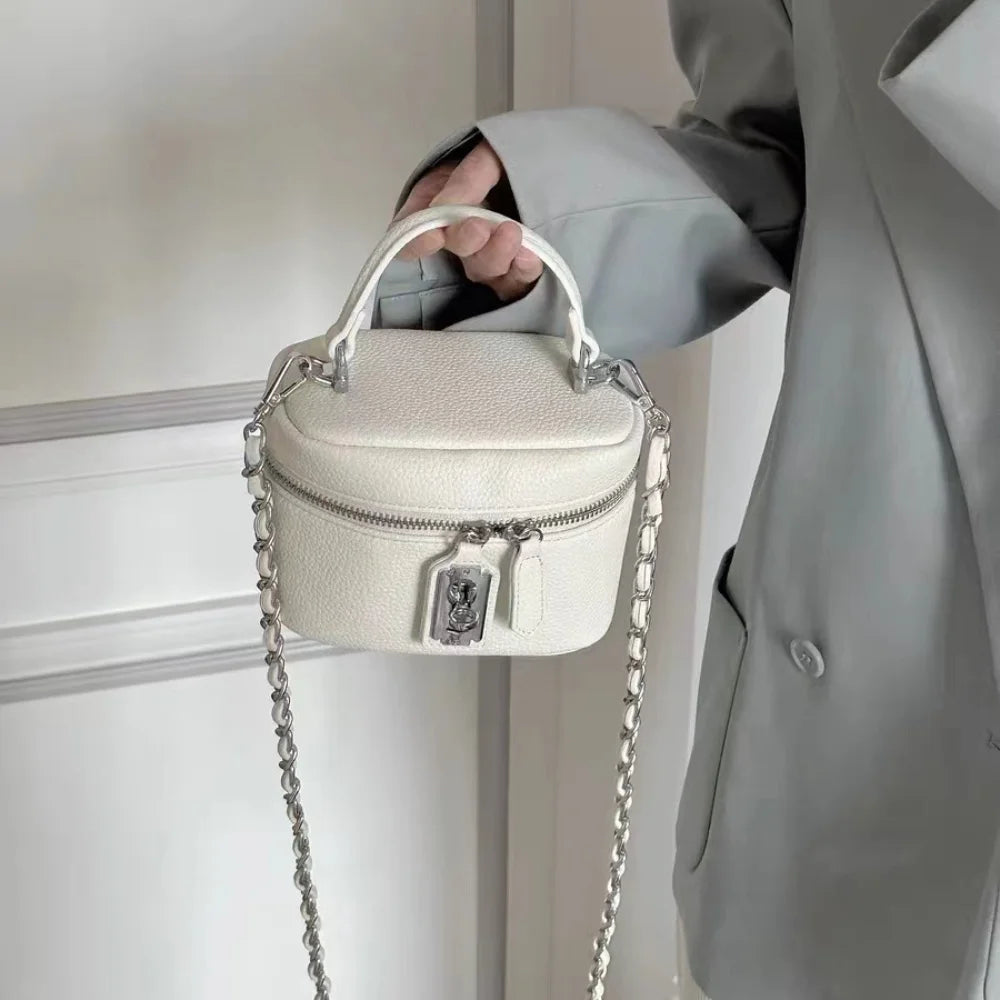 Cute Fashion Female Crossbody Bags PU Square Shoulder Bag Chain Handbags Mobile Phone Bag for Women
