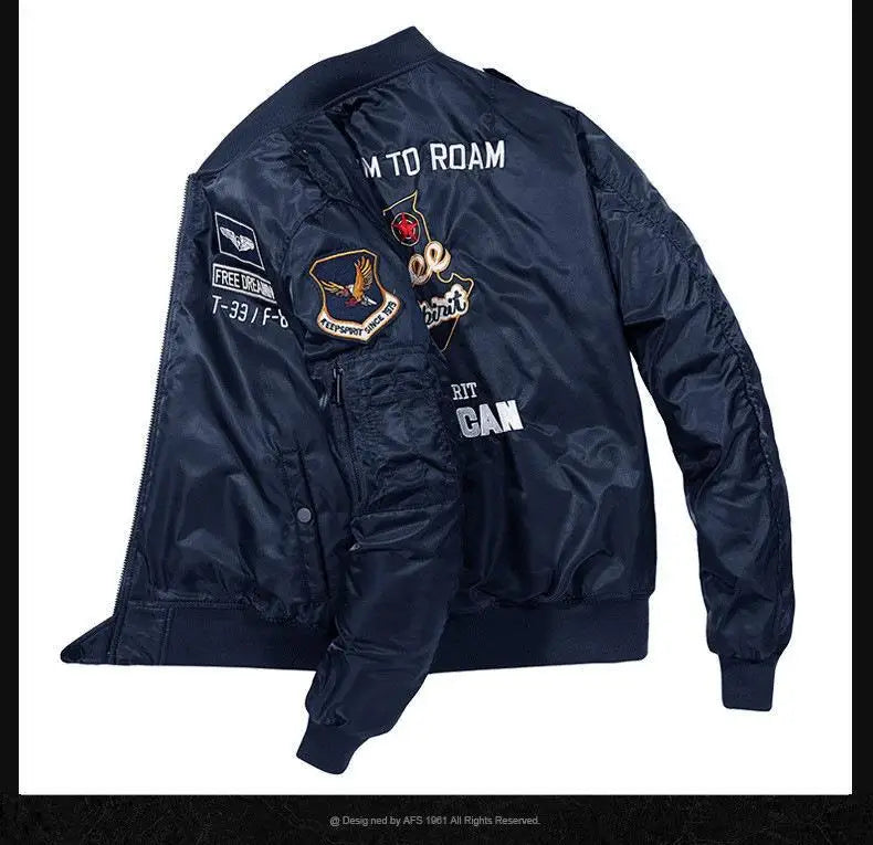 Men’s Ma-1 Aviator Bomber Jacket