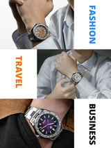 San Martin 39mm Desert Texture GMT Watch | NH34 Automatic