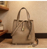 Embossed Letter Print Crossbody & Large Capacity Tote