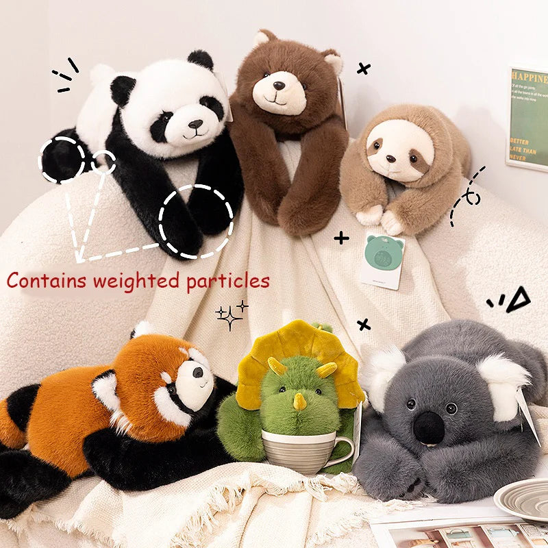 Weighted Plush Animal Cuddle Doll – Long Arm Series