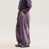 Men's Colorblock Wide-Leg Pants