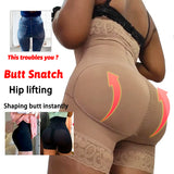High Waist Seamless Butt Lifter Shapewear – Firm Control Tummy Girdle
