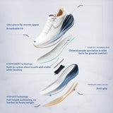 Xtep QINGYUN Running Shoes for Men 2025 Spring Lightweight Cushioned Wear-Resistant Training Professional Sneaker 975119110053