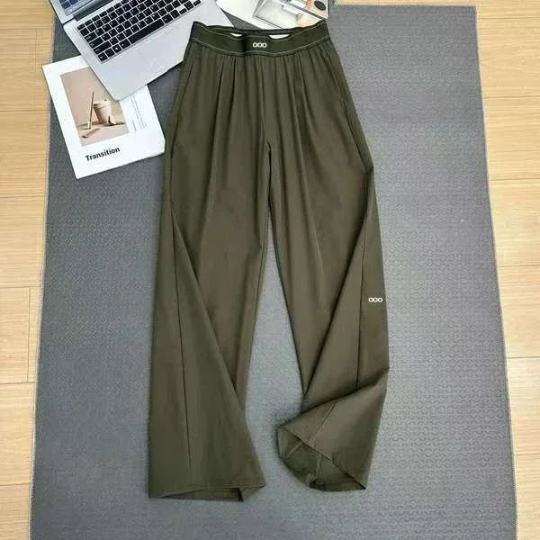 Women's High-Waist Wide-Leg Casual Pants