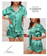 Women’s Luxurious Satin Pajama Set