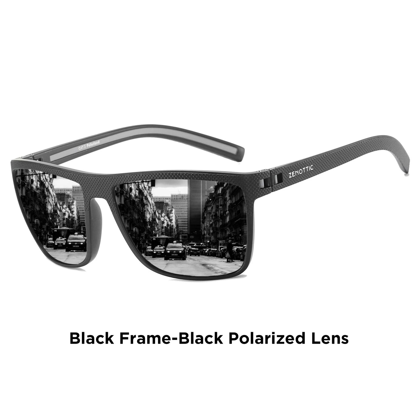ZENOTTIC Polarized Square Sunglasses for Women & Men