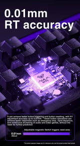 AULA HERO 68HE Magnetic Switch Keyboard Rapid Trigger 8K Return Esports Gamer Keyboard RGB Wired Gaming Keyboard