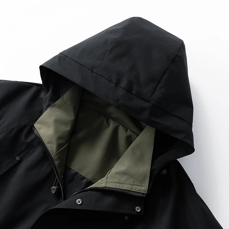 Men’s Lightweight Waterproof Hooded Softshell Jacket