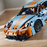 City technological 911 Compete Speed Race Car RC Building Block Famous Supercar Drift Racing Brick  Festival Toys Gifts