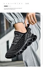 Men's Breathable Mesh Lace-Up Sneakers