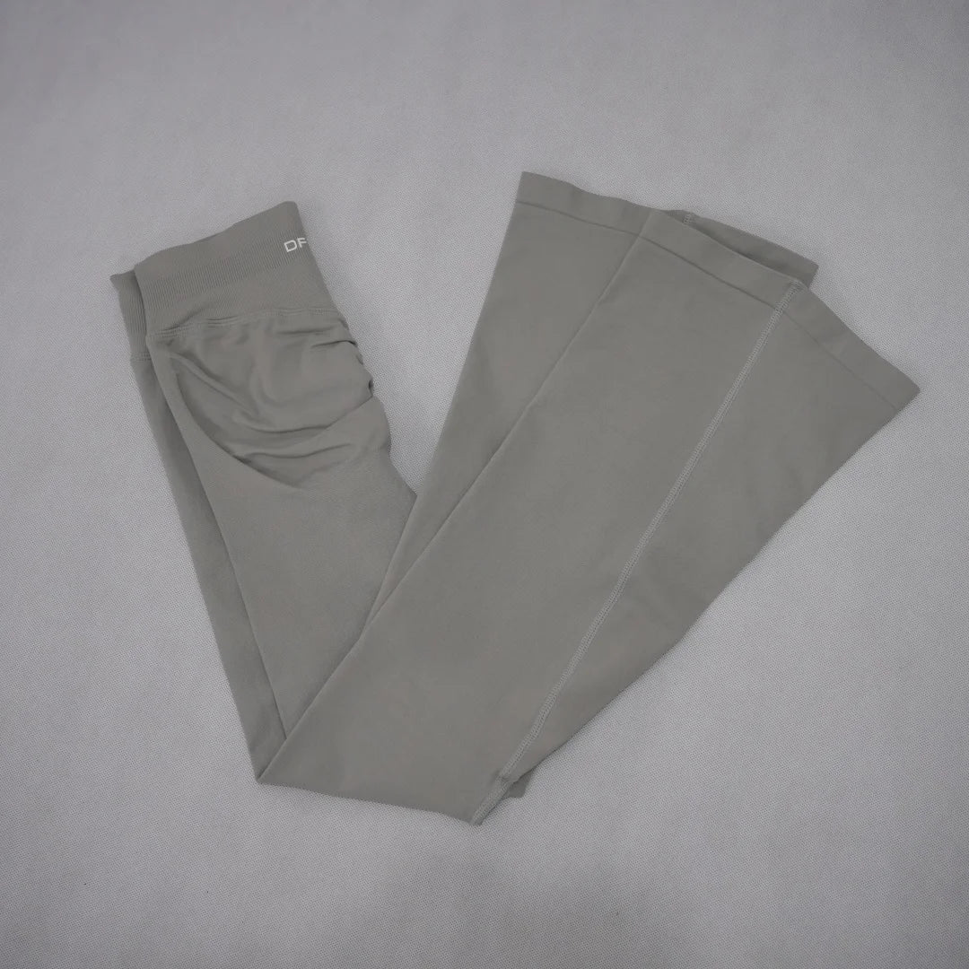 Women's Flare Yoga Pants with Stretch Waist