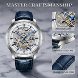 PAGANI DESIGN Brand Fashion Sports Leather Watches Men Luxury Automatic Mechanical Skeleton Waterproof Watches Relogio Masculino