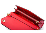 Luxury Letter Print Sequin Crossbody Bag