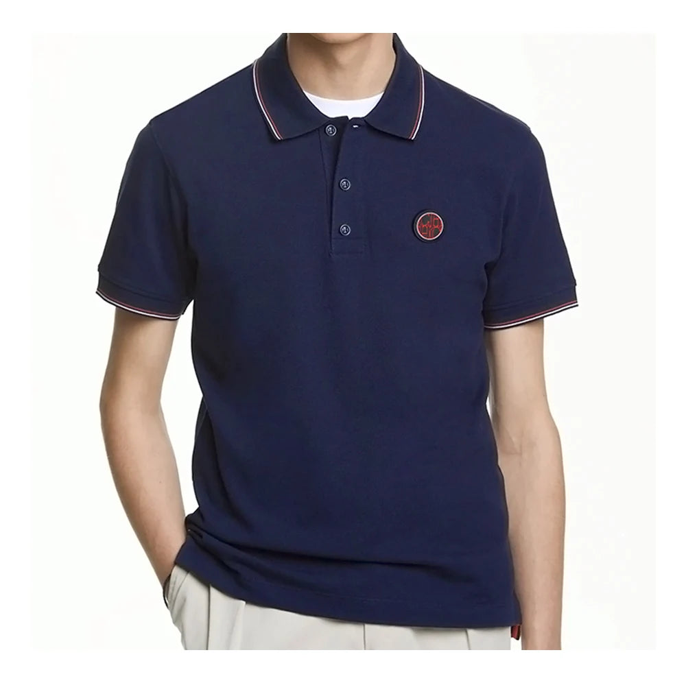 Men's Classic Cotton Polo Shirt – Refined Casual Style