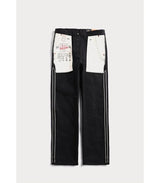 Red Tornado Black Selvedge Denim Relaxed Fit Jeans – 14.5oz