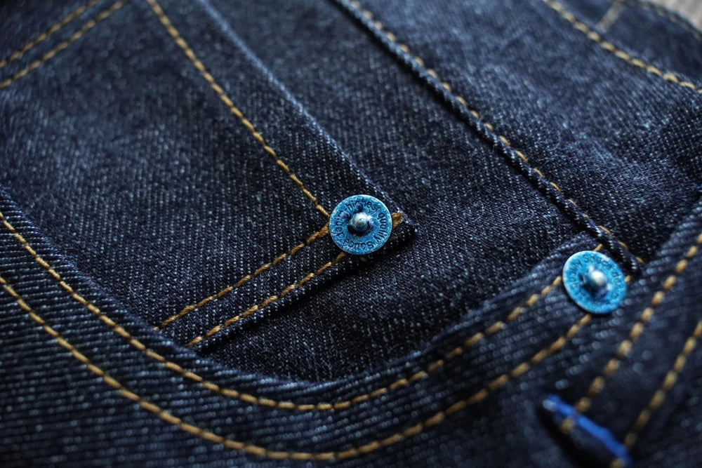 Sauce Zhan SZ6601-10OZ Men Jeans Selvedge Sanforized Denim Jeans Summer Indigo Jeans for Man Regular Fit Straight Leg 10 Oz