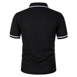 Men's Short Sleeve Knit Polo Shirt