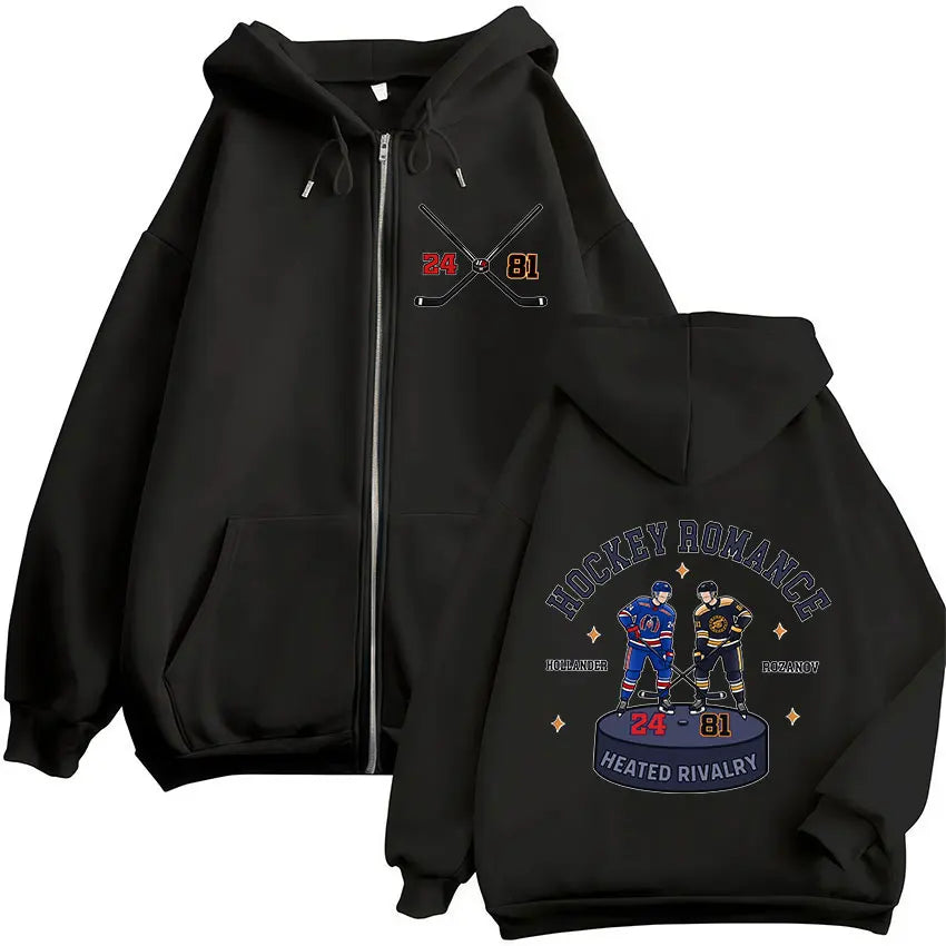 Ilya Rozanov 81 Boston Raiders Fleece Zip Hoodie