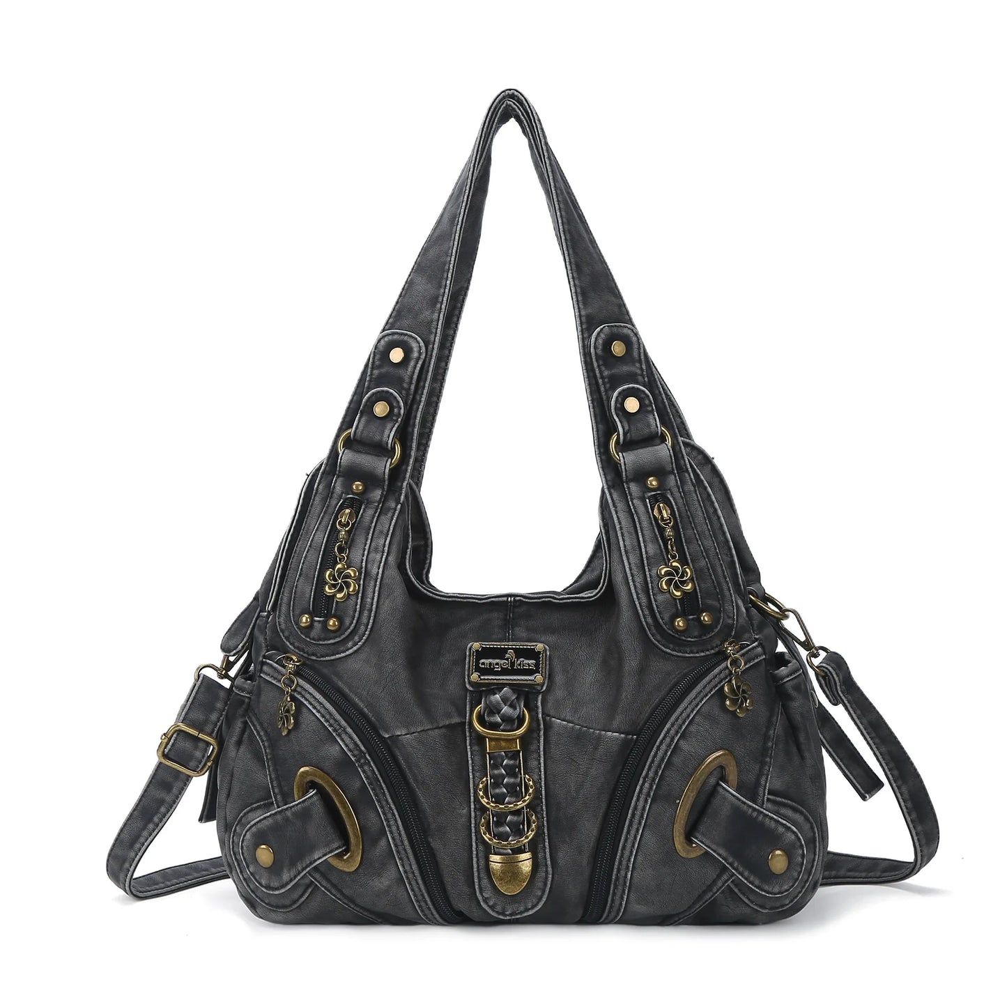 Women Handbags Fashion Leopard Shoulder Bag Large Tote Top-handle Shopping Pack Multifunctional Satchel Lady Hobos  Big Purse