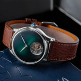 SUGESS 38mm Tourbillon Minimalist Watch | Seagull S8000 Movement