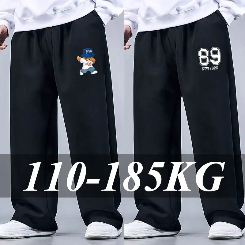 Men's Plus Size Cotton Joggers, XL–7XL
