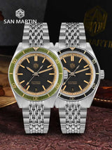 San Martin 39.5mm Summer Dive Watch Fashion Fun Fruit Series Men Sports Watches NH35 Automatic Mechanical 20 ATM SN0116 Reloj