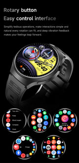 G.L Wear 2025 Men's Smartwatch | HD Health & Calling