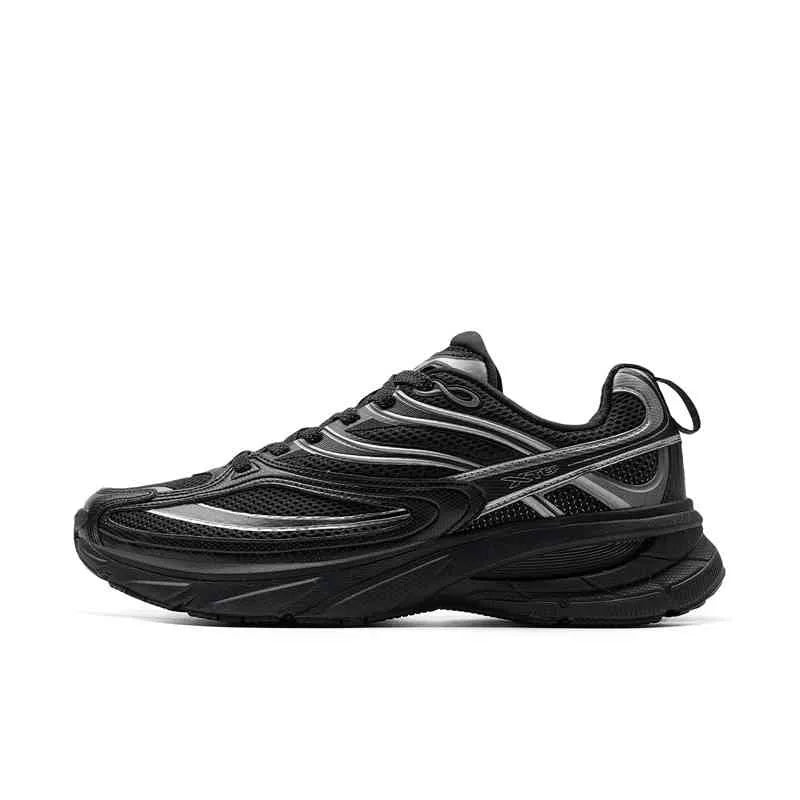 Xtep Little Basque 2 Casual Shoes for Men 2025 Summer Vintage Breathable Comfortable Non-Slip Durability Sneakers 875219320017