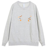 Women's Embroidered Crewneck Sweatshirt
