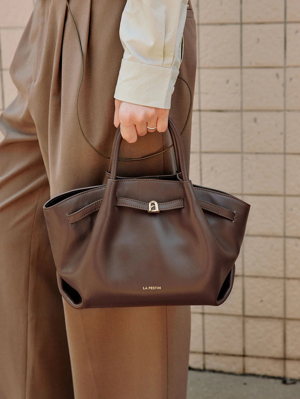 LA FESTIN Original Handbags Women Trend Shoulder Bag Female Bags Large Capacity Tote Bag Crossbody Bag Fashion Designer Lady Bag