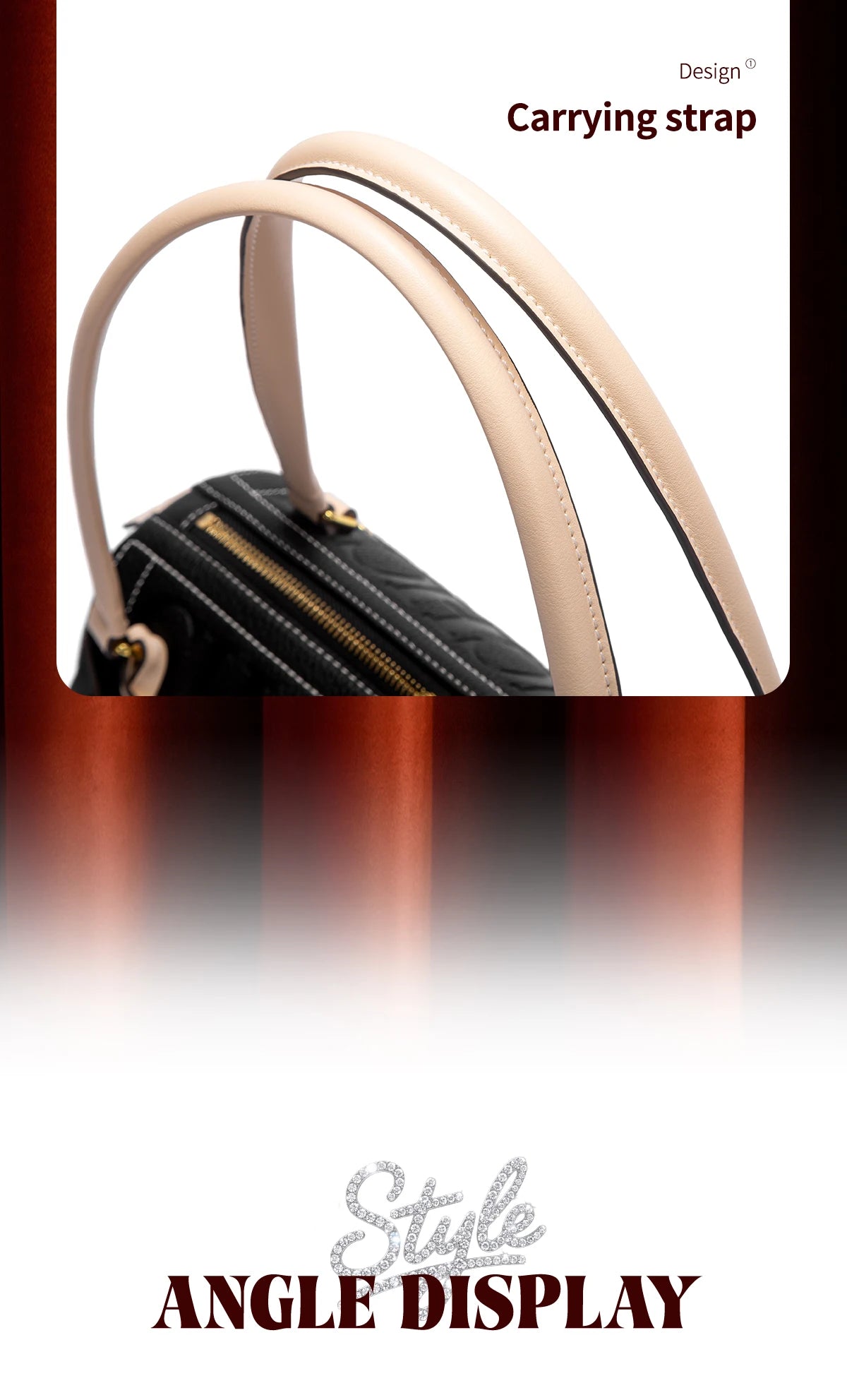 Fashion Classic Women's Boston Bag Autumn Winter New Collection 2025 Letter Design Shoulder Bag Texture Shoulder Bag