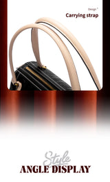 Fashion Classic Women's Boston Bag Autumn Winter New Collection 2025 Letter Design Shoulder Bag Texture Shoulder Bag