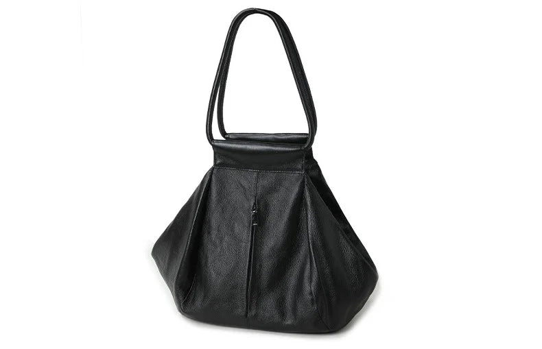 Slouchy Soft Cowhide Large Capacity Purses Handbags For Women 2026 Genuine Leather Shoulder Bags Travel Bag Underarm Wrist Bags