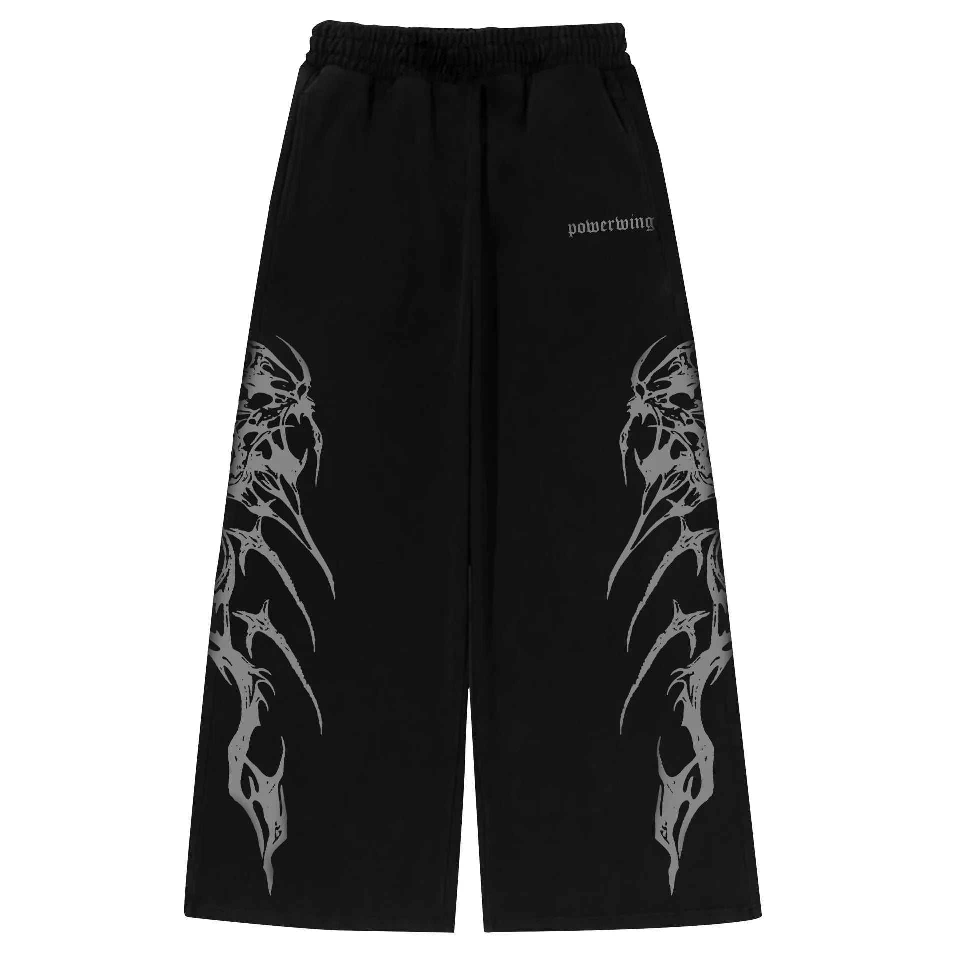 Dark Y2K Unisex Streetwear Joggers