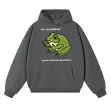 "No Problemo" Frog Meme Hoodie
