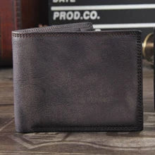 Handmade Vintage Crazy horse Genuine Leather Wallet men Leather long wallet clutch bag male purse money clips money bag