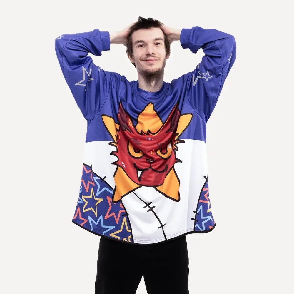 Mesh KSB Murzik Long Sleeve Baseball Jersey