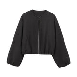 Women’s Cropped Bomber Jacket