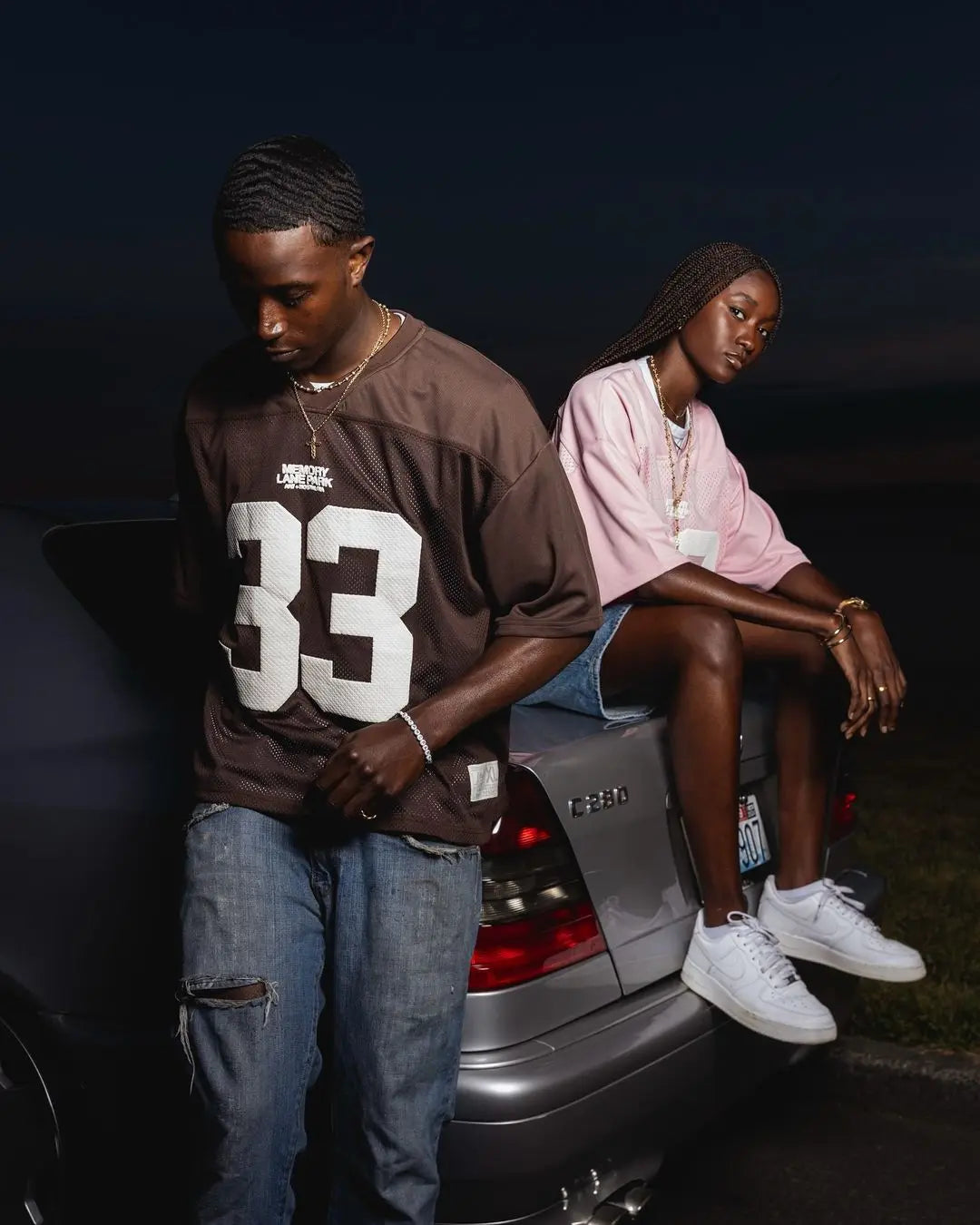 Y2K Retro Oversized Mesh Jersey